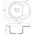 Кухонная мойка Omoikiri Sakaime 60E-DC 4993205, тёмный шоколад, Цвет производителя: тёмный шоколад - 2 Кухонная мойка Omoikiri Sakaime 60E-DC 4993205, тёмный шоколад, Цвет производителя: тёмный шоколад фото 2