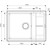 Кухонная мойка Omoikiri Sumi 65-WH 4993673, белый - 4 Кухонная мойка Omoikiri Sumi 65-WH 4993673, белый фото 4