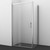 Душевое ограждение WasserKraft Berkel 100х90 см 48P22, хром/прозрачное фото 