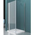 Душевое ограждение BelBagno 90х100 см ETNA-AH-12-90/100-C-Cr, хром/прозрачное фото 
