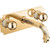 Смеситель для раковины настенный Cezares OLIMP-BLS2-03/24-M, золото фото 