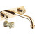 Смеситель для раковины настенный Cezares APHRODITE-BLS2-03/24-Sw, золото фото 