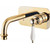 Смеситель для раковины настенный Cezares APHRODITE-BLSM2-03/24-Bi, золото, Цвет производителя: золото фото 
