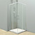 Душевое ограждение Veconi Rovigo 80x80 см RV47-80-01-C4, хром/прозрачное фото 