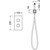 Набор для гигиенического душа с термостатом Timo Petruma 5089/00SM фото 3