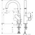Смеситель для раковины Hansgrohe Vernis Blend 71554000 фото 2