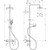 Душевая стойка с термостатом Hansgrohe Vernis Shape Showerpipe 230 1jet 26286670, черный матовый - 2 Душевая стойка с термостатом Hansgrohe Vernis Shape Showerpipe 230 1jet 26286670, черный матовый фото 2