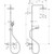 Душевая стойка с термостатом Hansgrohe Vernis Shape Showerpipe 230 1jet Green 26318000 - 2 Душевая стойка с термостатом Hansgrohe Vernis Shape Showerpipe 230 1jet Green 26318000 фото 2