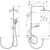 Душевая стойка Hansgrohe Vernis Shape Showerpipe 230 1jet Reno 26282670, черный матовый - 2 Душевая стойка Hansgrohe Vernis Shape Showerpipe 230 1jet Reno 26282670, черный матовый фото 2