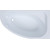Ванна акриловая Aquanet Mia 140x80 см 246884 R фото 