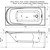 Ванна акриловая Aquanet Roma 150х70 см 204026, Размер - мм: 1500х700 - 14 Ванна акриловая Aquanet Roma 150х70 см 204026, Размер - мм: 1500х700 фото 14