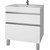 Тумба напольная с раковиной Dreja Grace Plus 70 см 99.0905, белый глянец фото 11