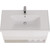 Тумба подвесная с раковиной Dreja Perfecto 90 см 99.0808, белый глянец фото 8
