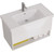 Тумба подвесная с раковиной Dreja Perfecto 90 см 99.0808, белый глянец фото 10