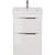 Тумба подвесная с раковиной Dreja Prime 60 см 99.9300, белый глянец фото 13