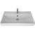Тумба подвесная с раковиной Dreja Q 70 см 99.1002, белый глянец фото 11