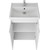 Тумба напольная с раковиной Dreja Q Plus 55 см 99.1008, белый глянец фото 9