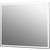 Зеркало Dreja Tiny Led 70/80 см 99.9025, белый фото 