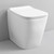 Унитаз приставной безободковый ArtCeram A16 ASV004 05 00, белый матовый фото 