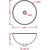 Раковина-чаша Artceram Laciotola 46 см LCL001 01 00 - 3 Раковина-чаша Artceram Laciotola 46 см LCL001 01 00 фото 3