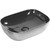 Раковина-чаша CeramaLux LuxeLine 45 см D1333H020, черный/серый -  Раковина-чаша CeramaLux LuxeLine 45 см D1333H020, черный/серый фото