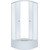 Душевое ограждение Triton Стандарт В Аква Полосы 100х100 см, белый/узор фото 