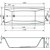 Ванна акриловая Cersanit Virgo 180x80 см, Размер - мм: 1800х800 - 11 Ванна акриловая Cersanit Virgo 180x80 см, Размер - мм: 1800х800 фото 11