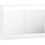Зеркало-шкаф Ravak MC 1000 Step 100 см X000001421, белый глянцевый фото 