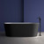 Ванна отдельностоящая Abber AB9209MB 170x80 см, черный матовый фото 