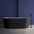 Ванна отдельностоящая Abber AB9209MB 170x80 см, черный матовый фото 
