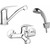 Набор смесителей 3 в 1 для ванны Ravak Set Suzan V 70508018 -  Набор смесителей 3 в 1 для ванны Ravak Set Suzan V 70508018 фото