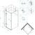 Душевое ограждение RGW HO-44 100х90 см 01064490-11 (стекло 8 мм), хром/прозрачное фото 3