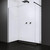 Душевая перегородка Radaway Modo New Black II 100x200 см 389104-54-01 (стекло 8 мм), черный/прозрачное фото 