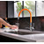 Смеситель для кухни Lemark Comfort LM3075C-Orange, хром/оранжевый фото 2