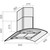 Вытяжка MBS Zinnia 190 island glass - 2 Вытяжка MBS Zinnia 190 island glass фото 2