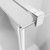 Душевое ограждение Radaway Nes 8 KDJ II 110x80 см L (стекло 8 мм), хром/прозрачное фото 5