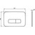 Кнопка смыва Ideal Standard Oleas M3 R0123A6, черный матовый фото 2