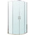 Душевое ограждение Berges Wasserhaus Solo R 80x80 см 061101, хром/прозрачное фото 