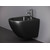 Биде подвесное ceramicanova Metropol CN4003MB, черный матовый фото 3