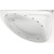 Ванна акриловая Bas Милан 170х110 см R фото 6