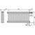 Радиатор Zehnder Charleston Retrofit 3057 760х570 мм (16 секций) нижнее подключение фото 5