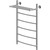 Полотенцесушитель водяной Aquanet Romeo с полкой П6 500х800 мм 266729 фото 