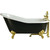 Ванна отдельностоящая Magliezza Gracia DO 170x76 см, черный (ножки золото) фото 