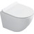 Унитаз подвесной безободковый Art&Max Ovale AM011CHR, Цвет производителя: белый фото 