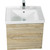 Тумба подвесная с раковиной Art&Max AM-Techno-900-2C-SO-LW823 90 см, дуб мелфорд фото 2