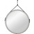 Зеркало Art&Max Milan Led 100 см AM-Mil-1000-DS-F-Nero, черный ремень -  Зеркало Art&Max Milan Led 100 см AM-Mil-1000-DS-F-Nero, черный ремень фото