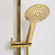 Душевая стойка WasserKraft Sauer A17101, золото фото 6