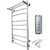 Полотенцесушитель электрический Тругор Браво Пэк сп 3 с полкой П9 500х1000 мм (возможность скрытого подключения) 00-00033504 фото 