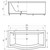 Ванна гидро-аэромассажная Aquatek Гелиос 180x90 см фото 4