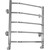 Полотенцесушитель водяной Domoterm Лаура П5 500х500 мм фото 2